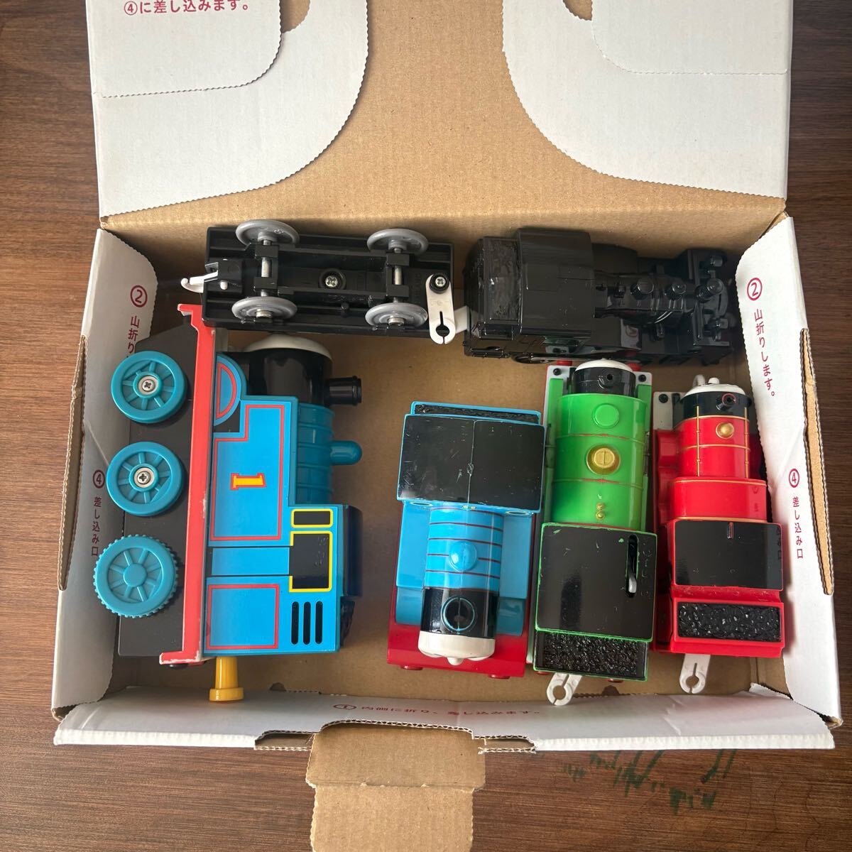 トーマス　プルバック　プラレール タカラトミー　セット　マック きかんしゃトーマス 