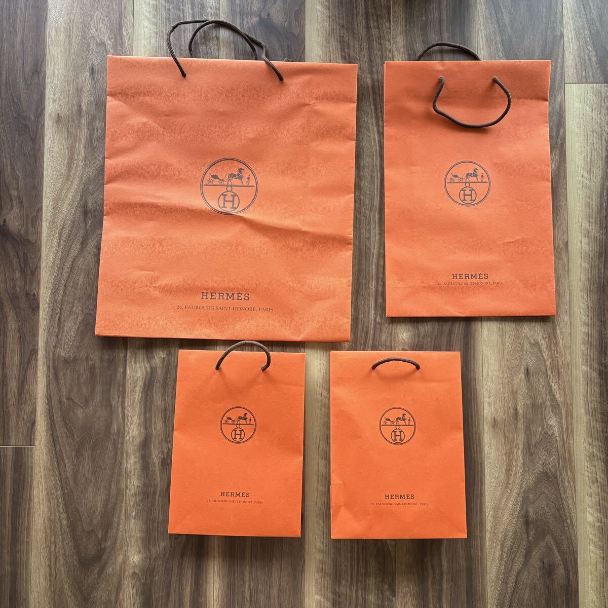 エルメス HERMES 紙袋 ショッパー ショップ袋 ブランド紙袋　セット