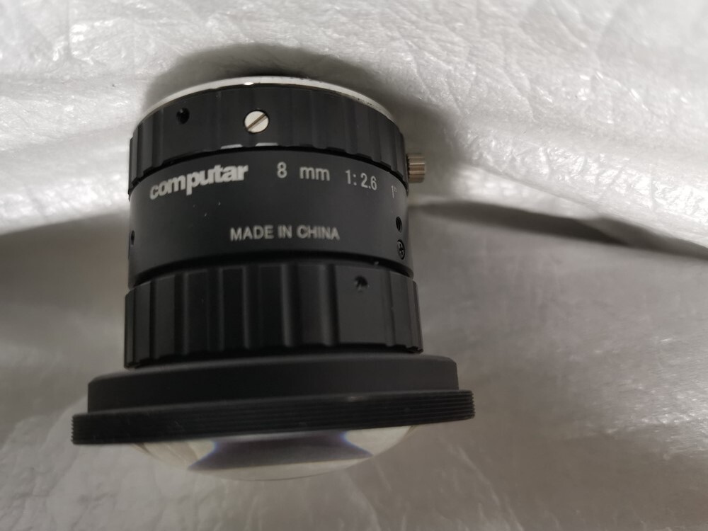 ★貴重！未使用に近い★ FUJINON CF8ZA-1S 8mm/F1.8 1.2"大光径 2千万画素超高解像対応Cマウントレンズ (フード無し)