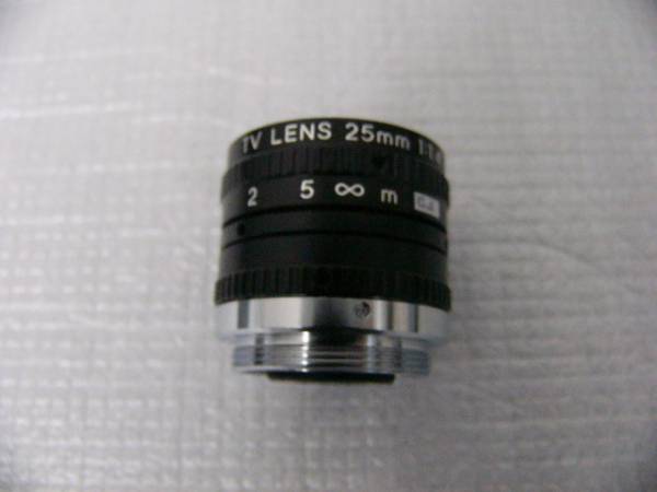 ★中古完動美品★ 日本製 Cマウント レンズ 25mm　F1.4