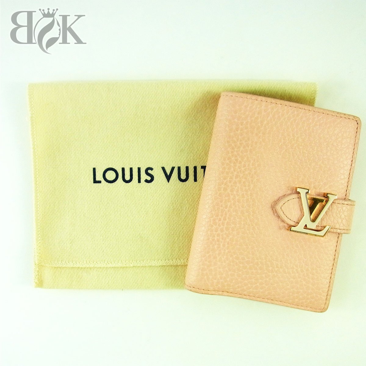 ヴィトン LVヴェルティカル ウォレット コンパクト M82144 二つ折り財布 レディース RFID LOUIS VUITTON ■