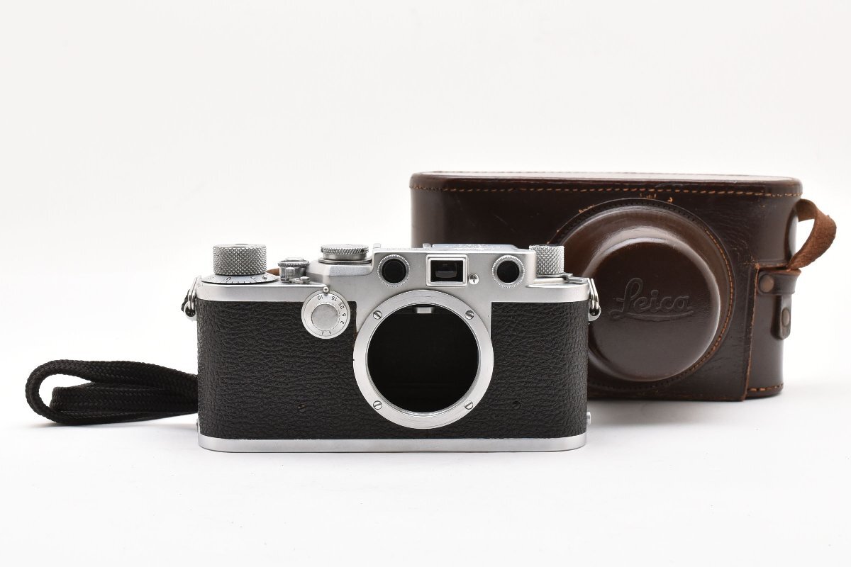 ライカ Leica Leitz D.R.P Ernst Leitz IIIf レッドダイヤル　1953年製