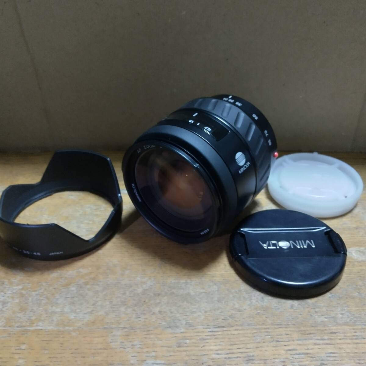 【極上美品】★MINOLTA AF ZOOM 24-85mm F3.5(22)-4.5 オートフォーカスレンズ 光学クリア！動作品★