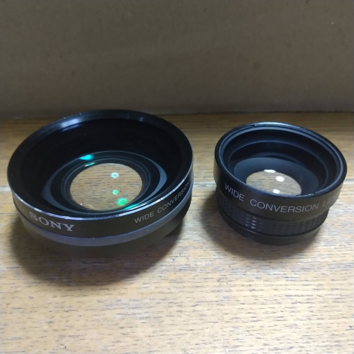 【美品】★SONY ワイドコンバージョンレンズ x0.75 ＋ワイコン x0.7 2点セット 光学クリア！★