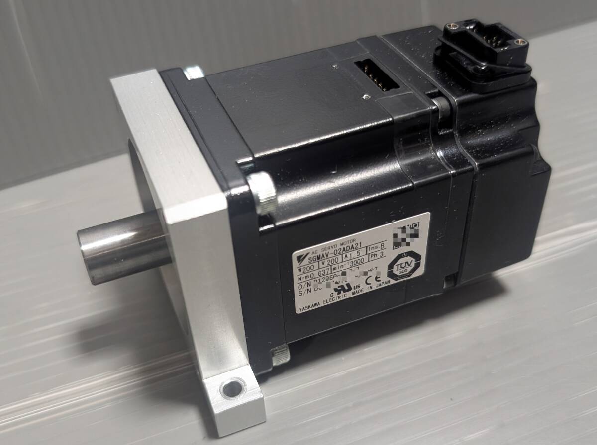 安川電機 YASKAWA SGMAV-02ADA21 サーボモーター (B34)
