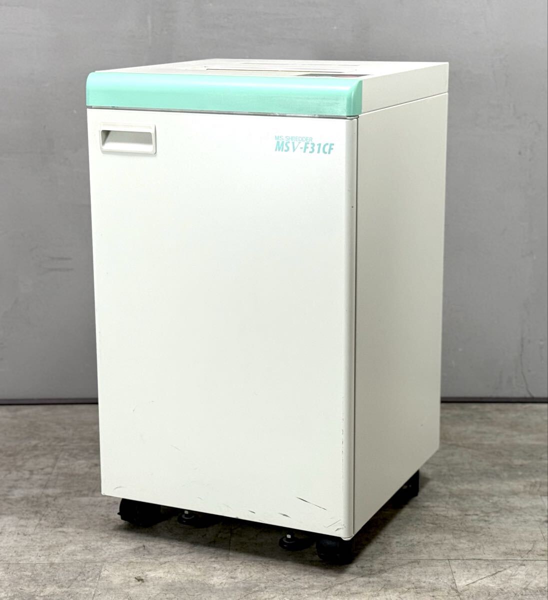 2012年/動作品■明光商会 A3対応 MSシュレッダー MSV-F31CF ワンカットクロス方式 シュレッダー 業務用■兵庫県姫路市から A25-207