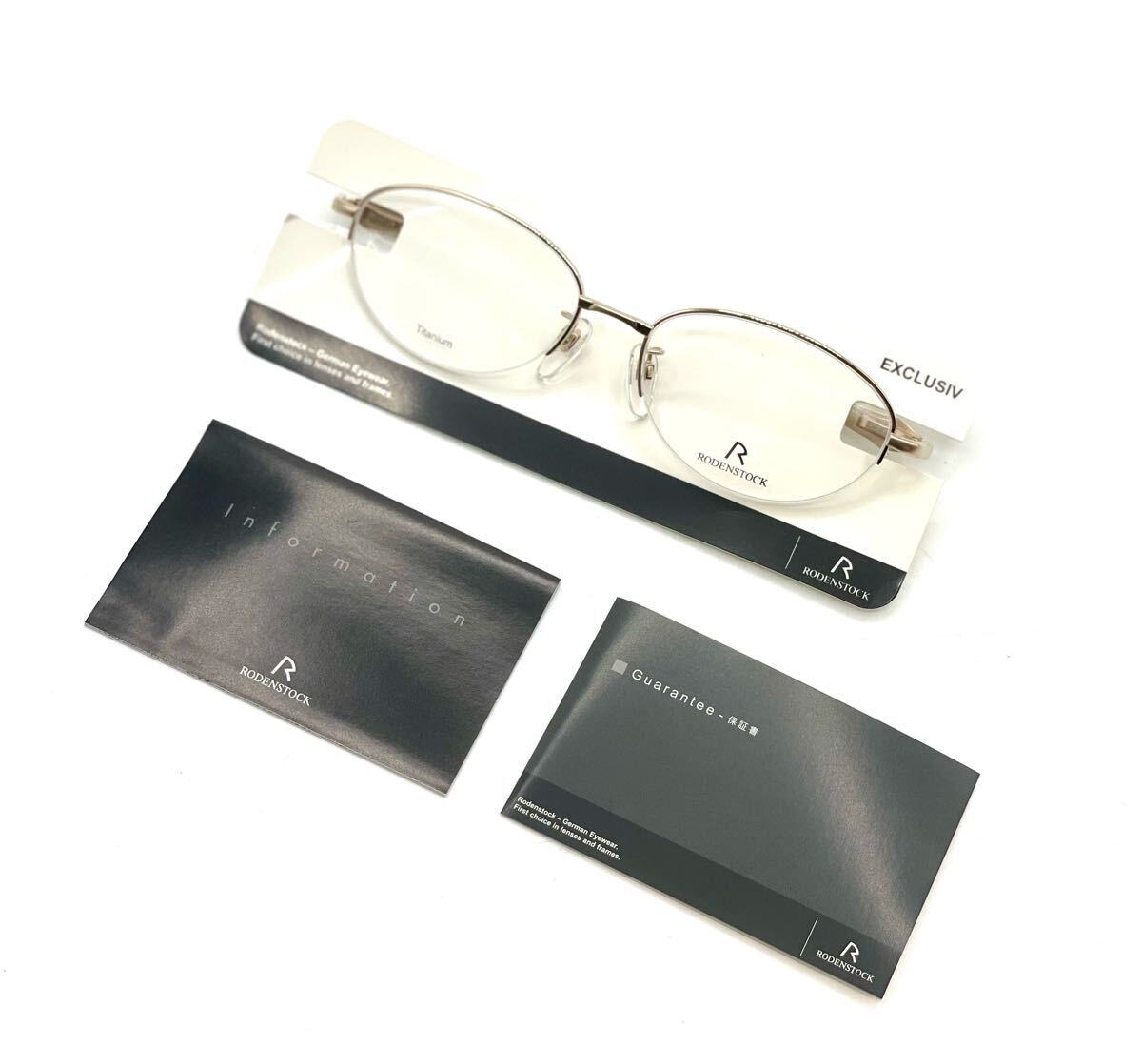 展示品■RODENSTOCK Exclusiv ローデンストック R0129 55□17 135 眼鏡 メガネ メガネフレーム デッドストック■兵庫県姫路市から 25-2967