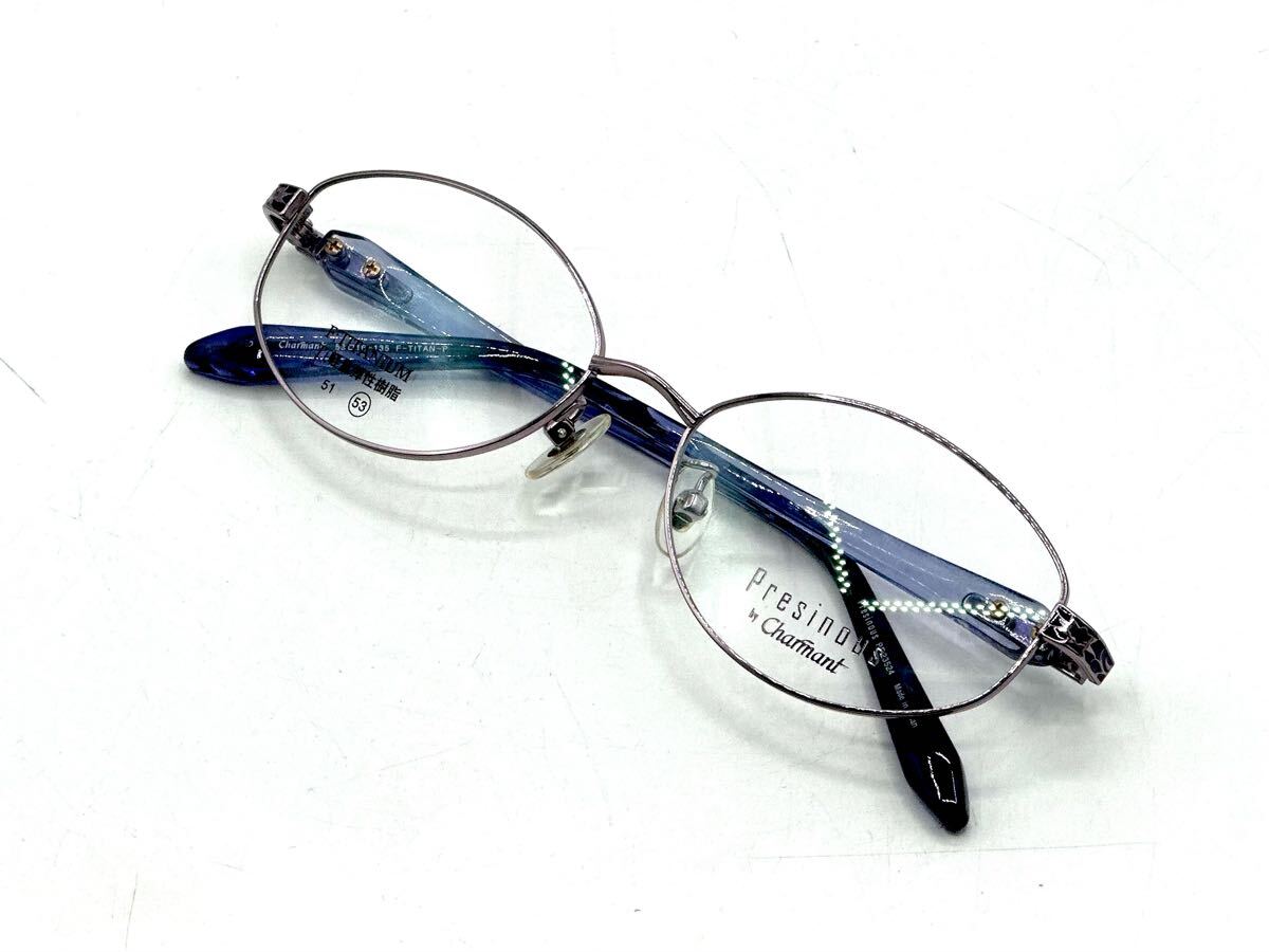 展示品■Charmant Presinous シャルマン プレシノス53□16-135 眼鏡 メガネ メガネフレーム デッドストック■兵庫県姫路市から 25-3019