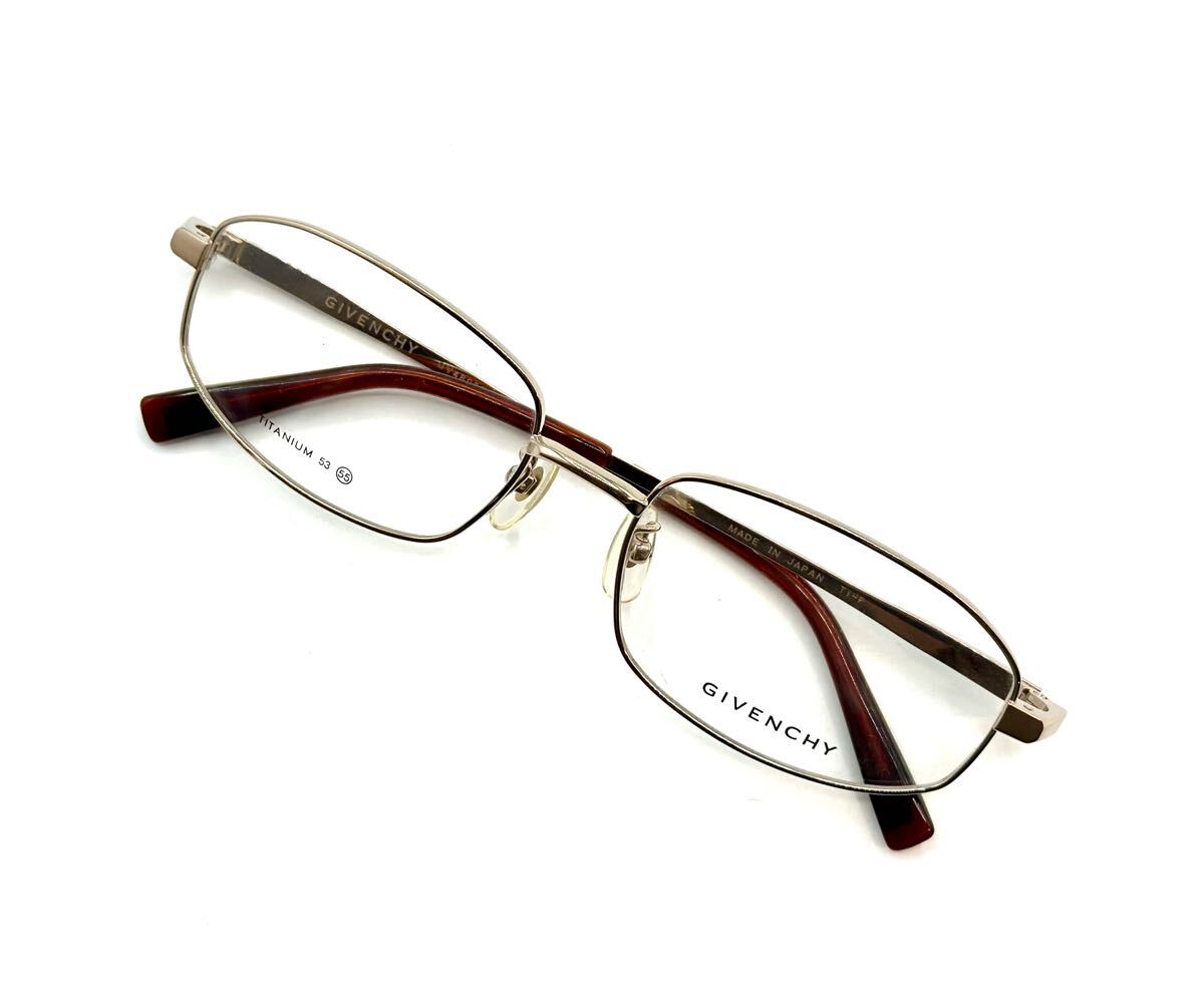 展示品■GIVENCHY ジバンシー GV4802T 55□18 140 フルリム 眼鏡 メガネ 眼鏡フレーム デッドストック 度なし■兵庫県姫路市から 25-3246