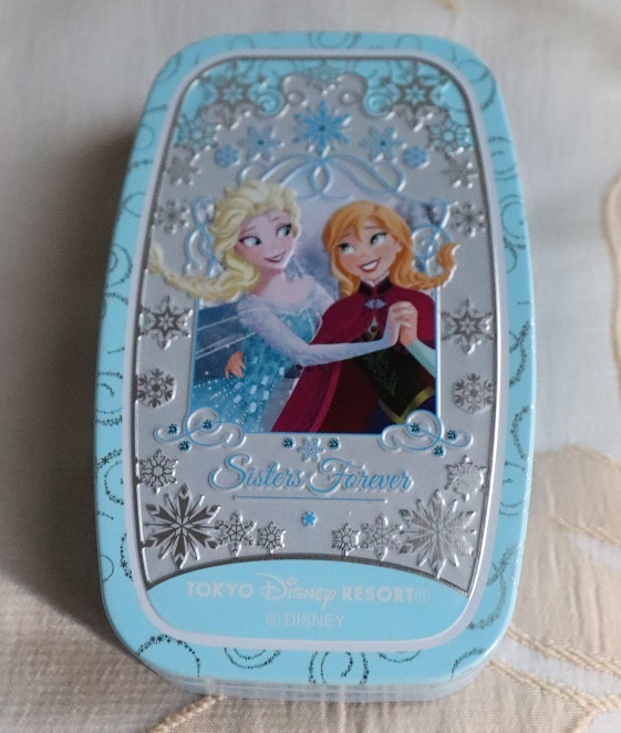 ディズニーシー土産 アナと雪の女王 キャンディー ヨーグルト風味6個入り・ソーダ風味6個入り　未開封品　缶縦約11.5ｃｍ Disney sea拍卖