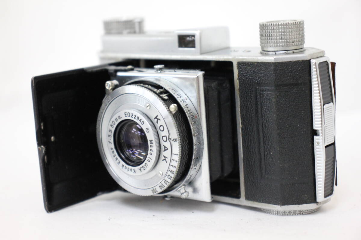 【訳あり品】 コダック Kodak Retina Ektar 50mm F3.5 蛇腹カメラ e2106