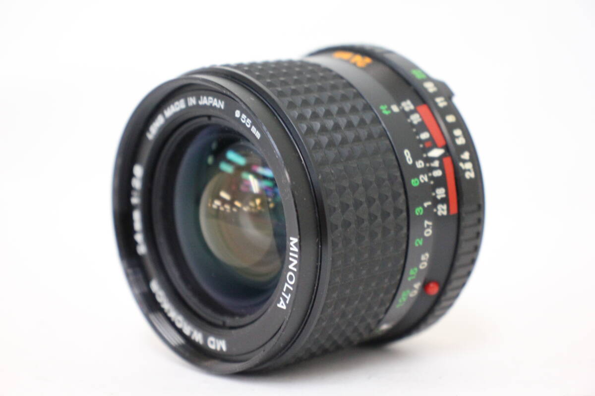 【返品保証】 ミノルタ Minolta MD W.Rokkor 24mm F2.8 レンズ e2139