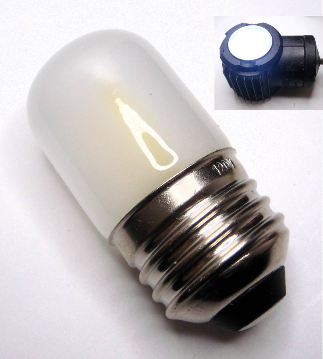 [JN310588Eq]●Olympus LSK用LED球形電球、動作確認・点灯OK、色温度6000K、100-120VAC。CHC型CH型にも？、新品ですがUSED扱い【匿名配送】