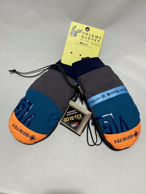 ☆Sale/新品/正規品/特価・VOLUME GLOVES | KAMIKAZE MITTE | Color : CHARCOAL x B-GREEN x F-ORENGE | Size：S | ボリュームグラブス