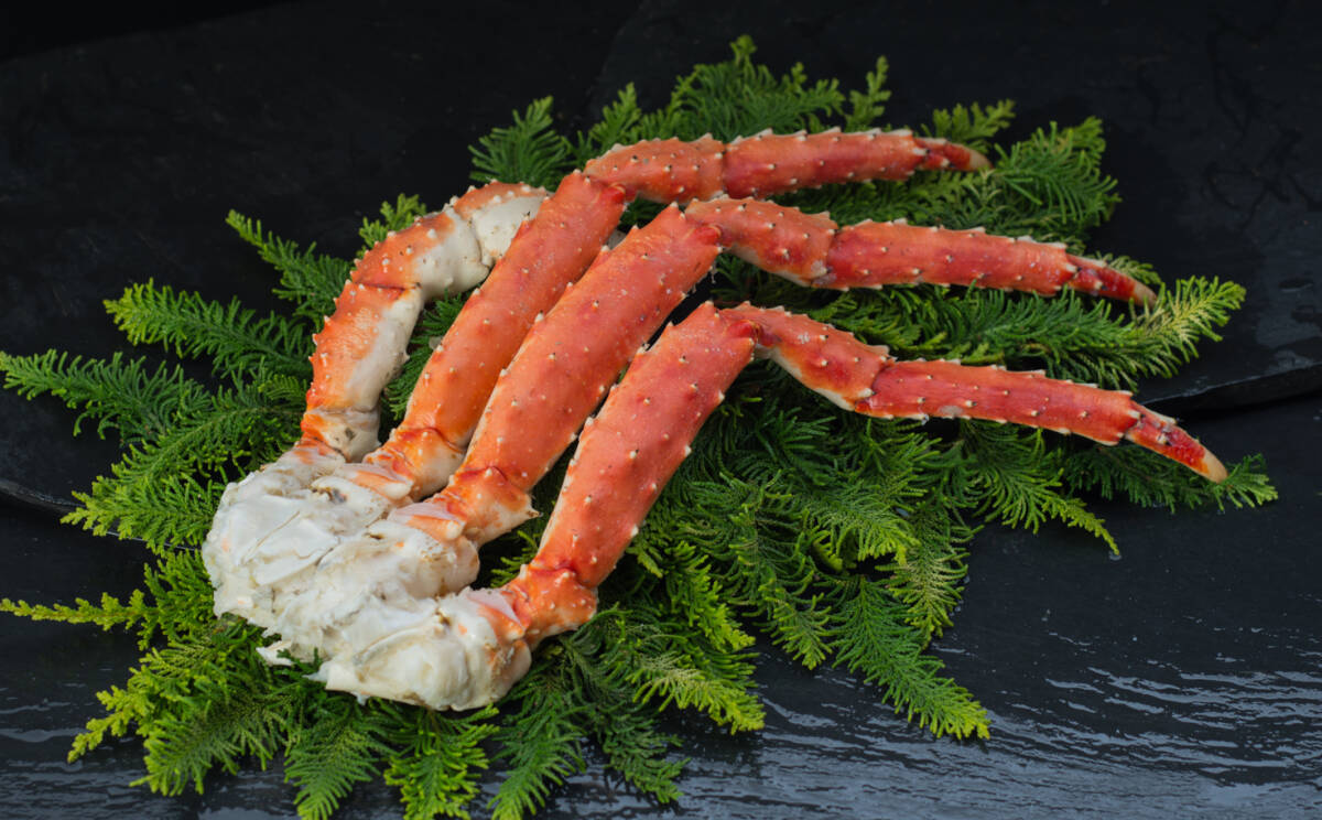 【食べ応えたっぷり!!】ボイル冷凍本タラバガニ脚1.0kg