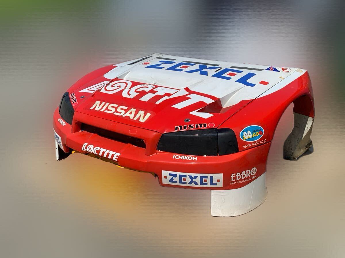 日産　R34 スカイライン　GT500 ロックタイトゼクセルGT-R フロント周りセット JGTC 本物　実使用品　ニスモ　NISMO 全日本GT選手権　