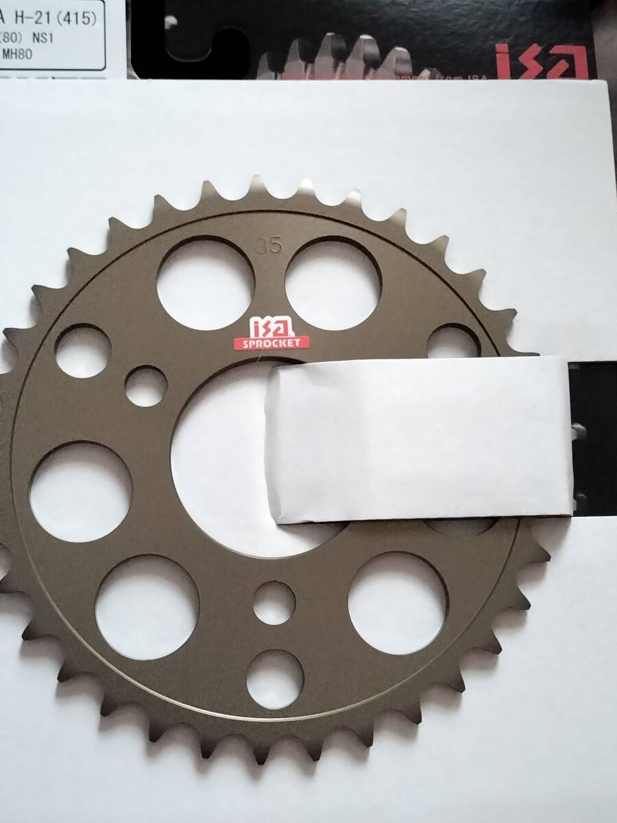 ISA スプロケット HONDA NSR50 NS50F MH80 35T H-21