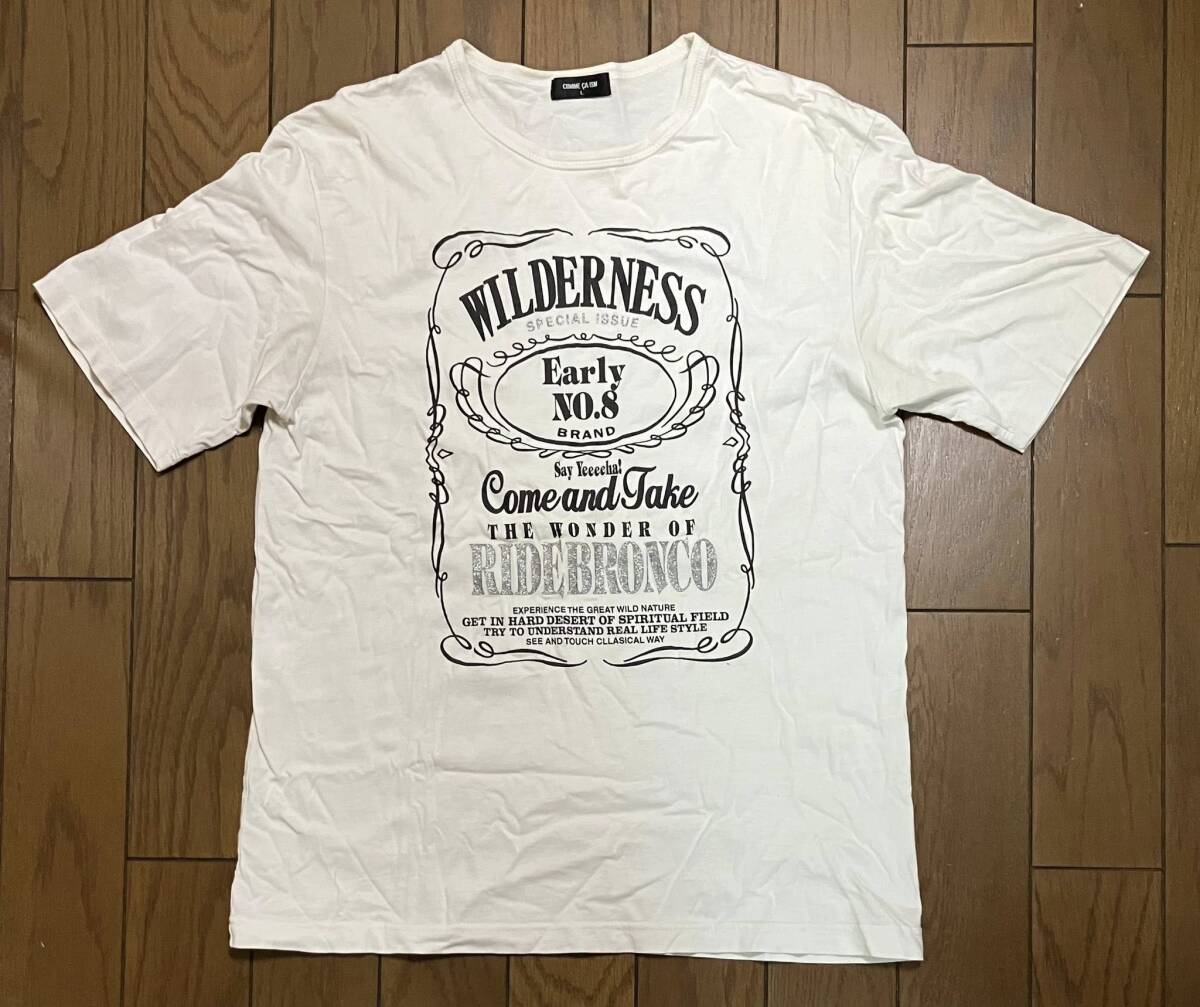 COMME CA ISM　WILDERNESS Tシャツ（メンズLサイズ）