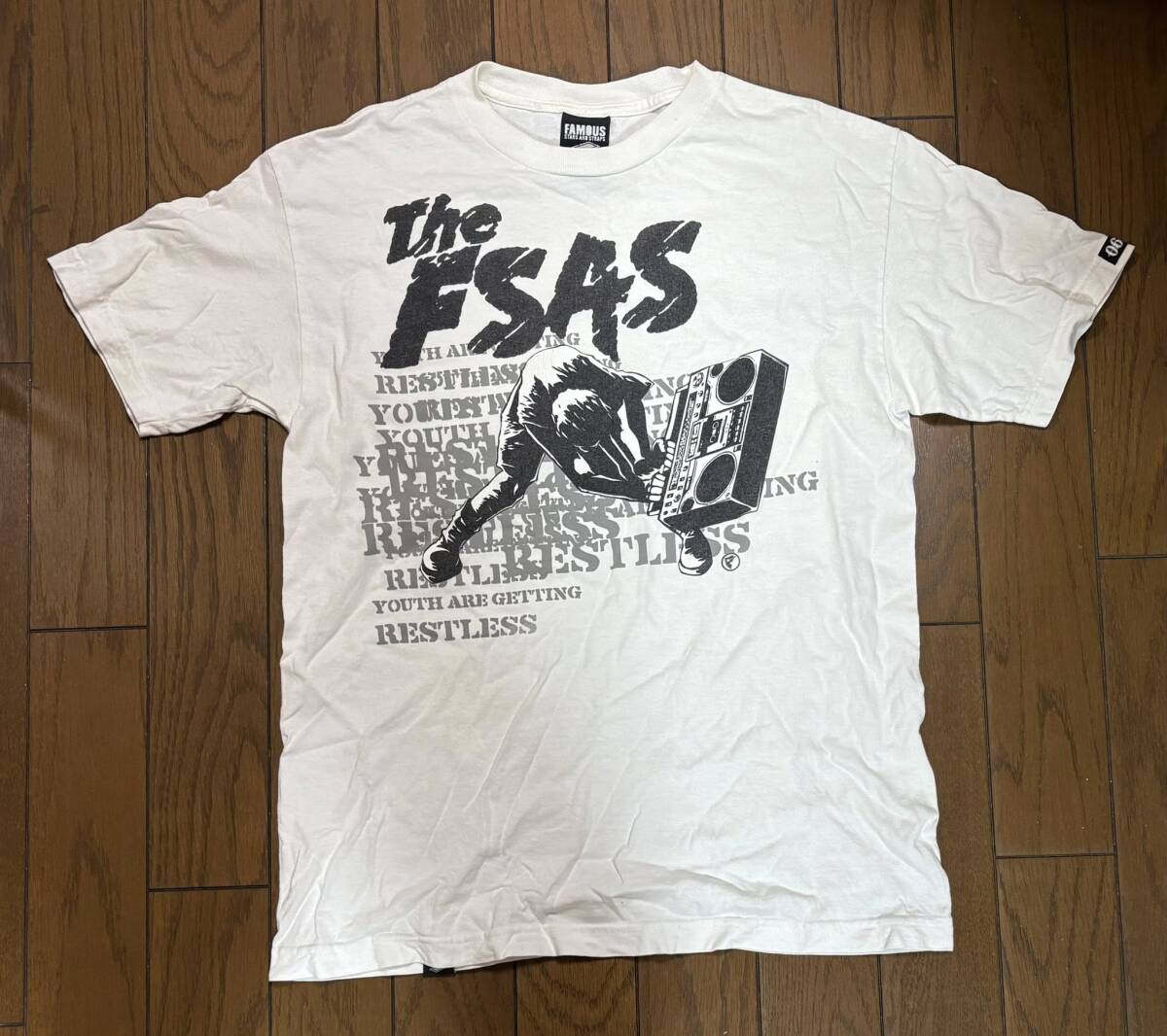 Famous Stars And Straps The FSAS (The Clash 風）Tシャツ　（メンズMサイズ）