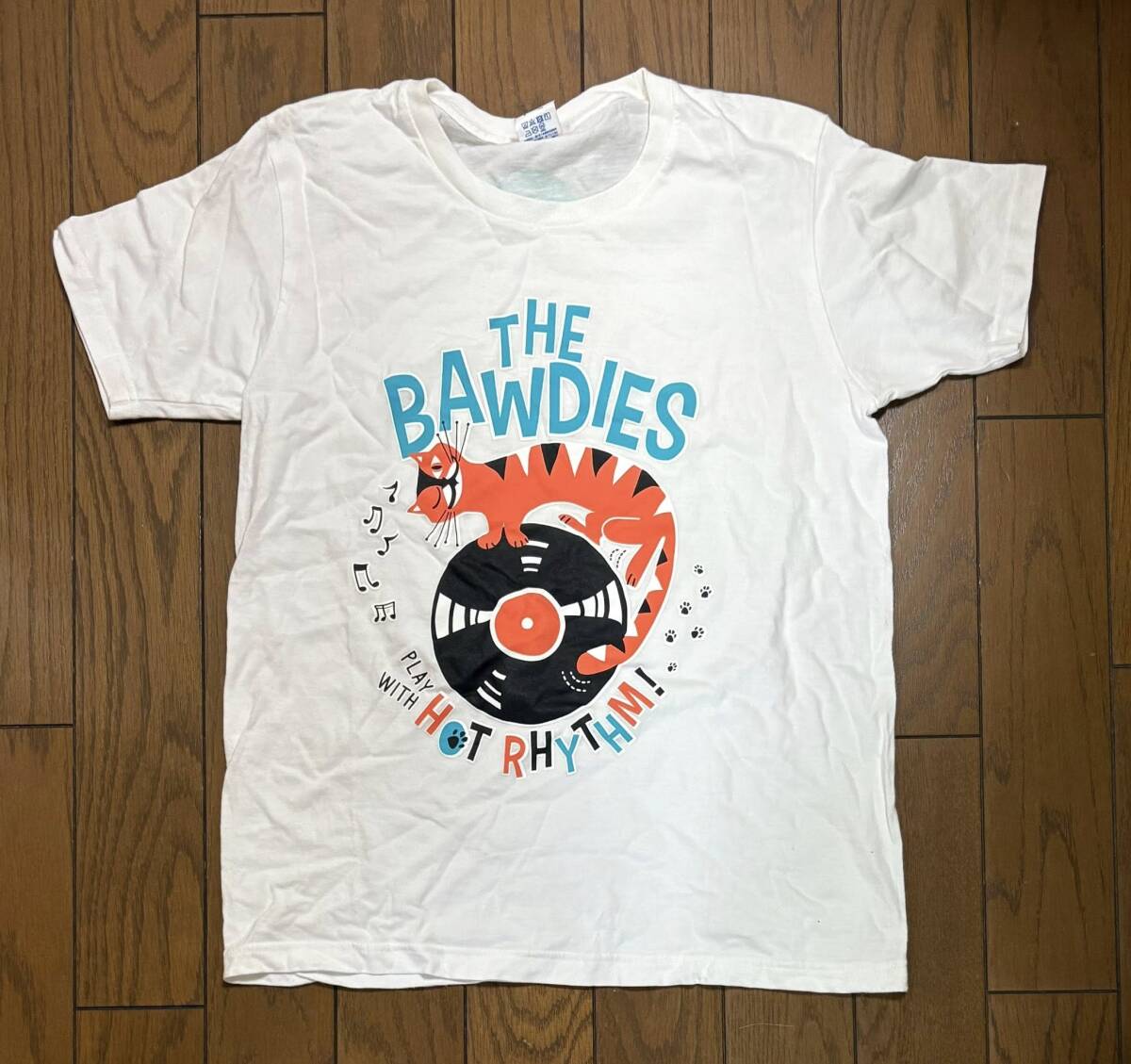 新品未使用　THE BAWDIES / PLAY WITH HOT RHYTHM ! Tシャツ（メンズＭサイズ）