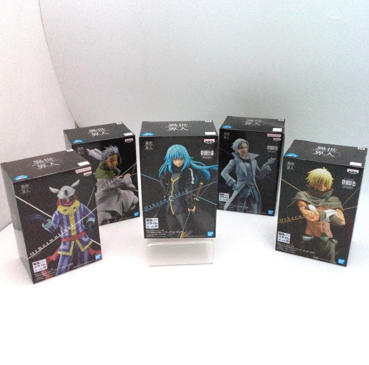 転スラ 未開封 フィギュア 5体まとめ 転生したらスライムだった件 特別仕様あり リムル ヴェルドラ クレイマン ラプラス ハクロウ 道楽札幌