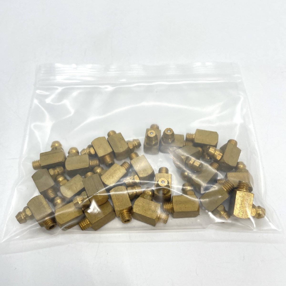 グリースニップル 黄銅 C型 グリース用 6mm 6M グリース口1mm【道楽札幌】