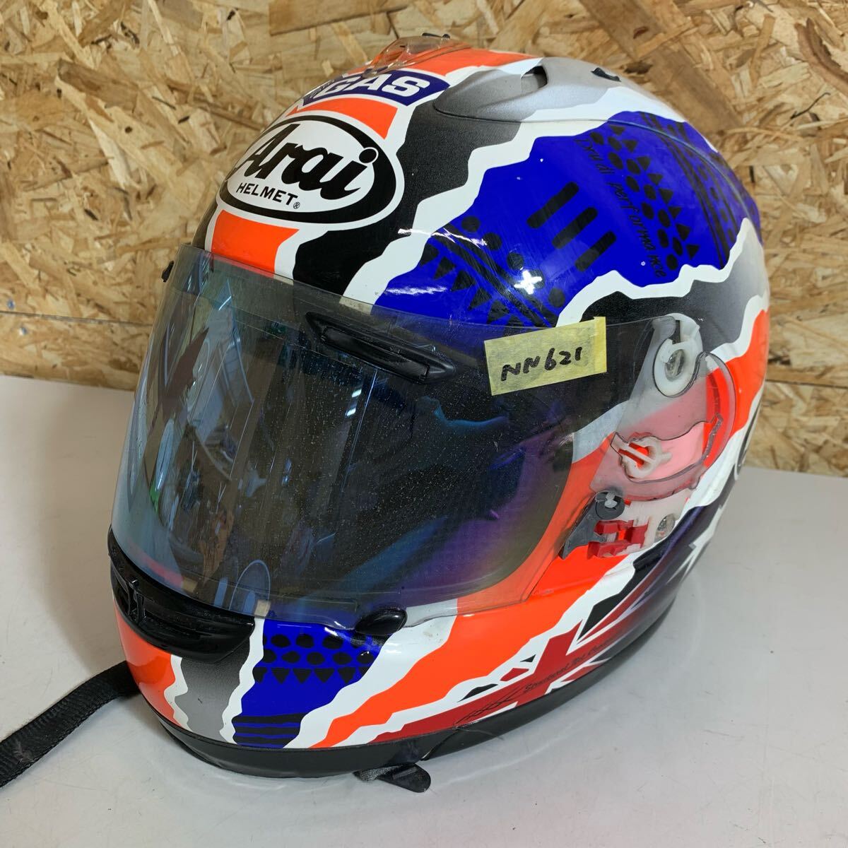 アライ Arai フルフェイスヘルメット バイク ミッキー・ドゥーハン レプリカ 5連覇記念 モータースポーツ ヘルメット NN621