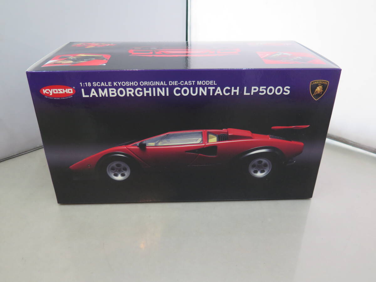 ▲■京商 1:18 DIE-CAST MODEL ランボルギーニ カウンタック LP500S