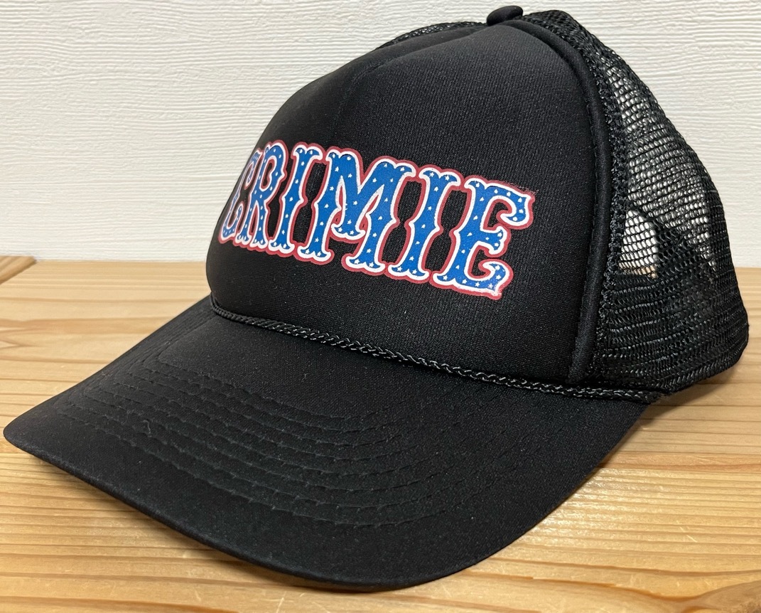 CRIMIE メッシュキャップ 黒 古着 クライミー キャップ