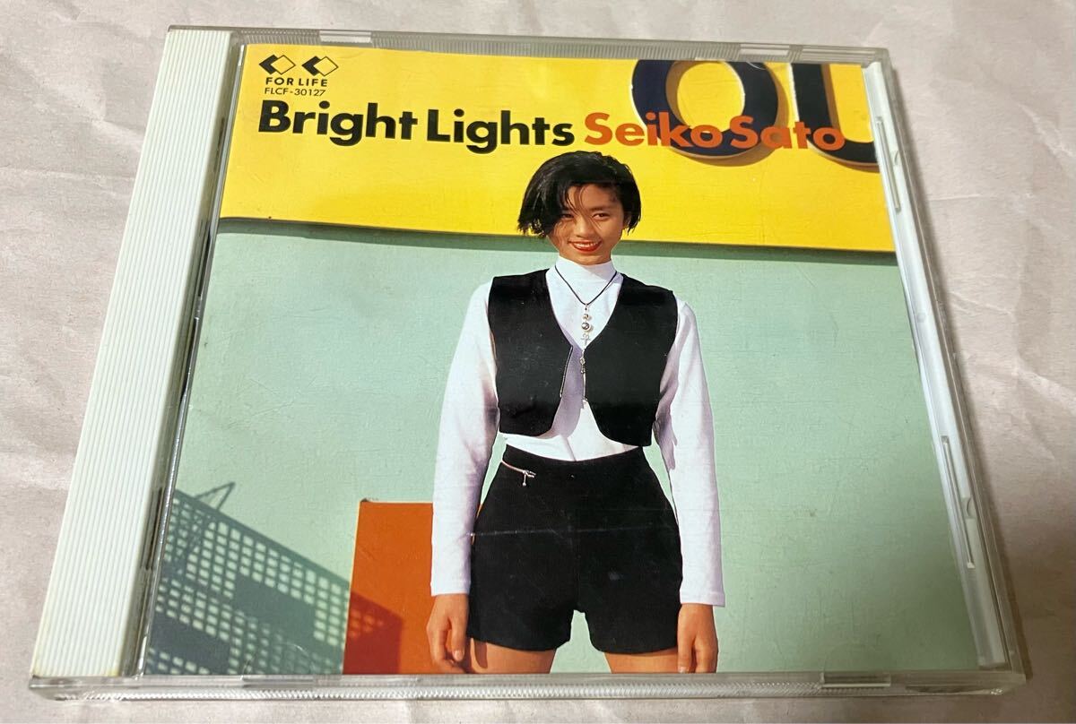 人気盤　希少盤　CD 佐藤聖子 / BRIGHT LIGHTS 同梱可能　値下げ