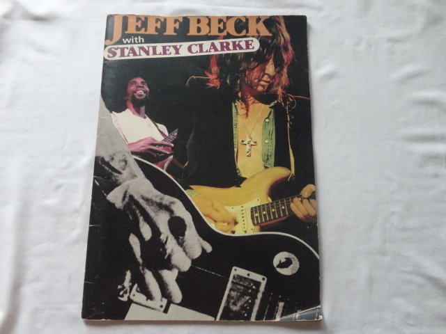 ツアーパンフレット『JEFF BECK with STANLEY CLARKE』　昭和５３年　ウドー音楽事務所