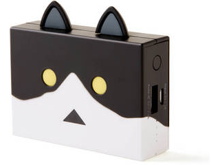 新品 送料無 チーロ PSE適合 cheero Power Plus nyanboard version ハチワレ CHE-073P-HA モバイルバッテリー 6000mAh 猫 ネコ