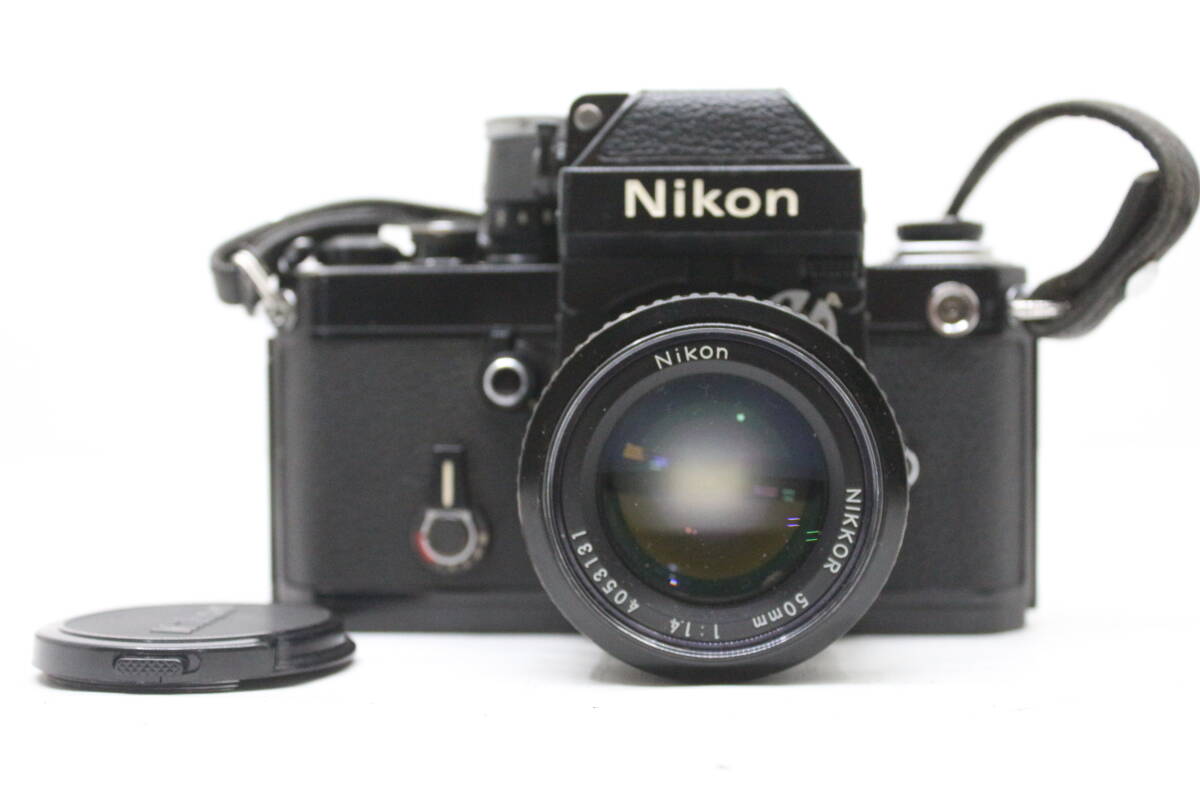 ★美品★NIKON ニコンF2 フォトミック+ Ai NIKKOR 50mm F1.4 レンズセット！8188