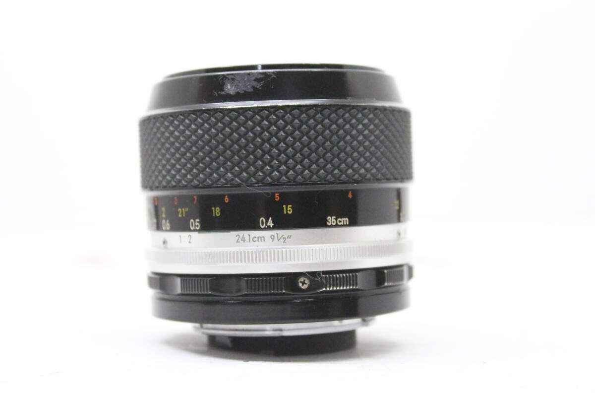 ★良品★NIKON ニコン Micro-NIKKOR-P.C Auto 55mm F3.5 単集点レンズ！ OK8244