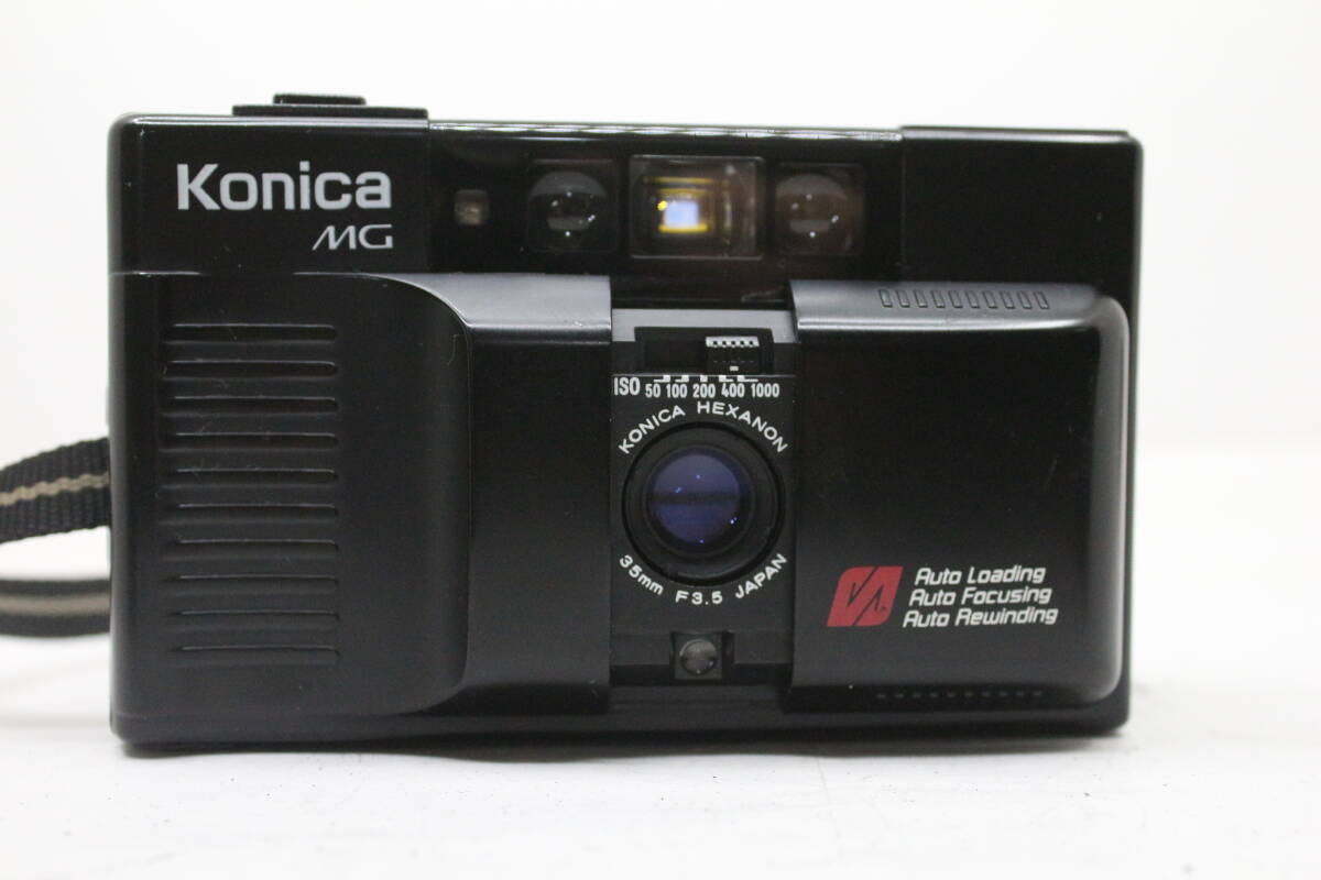 ★美品★KONICA コニカ MG 35mm F3.5　希少品！人気のコンパクトフィルムカメラ！ OK8263