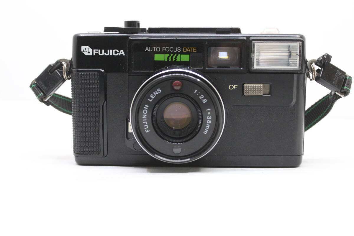 ★美品★FUJIFILM フジフィルム AUTO-7 DATE 38mm F2.8 人気のコンパクトフィルムカメラ！ 希少な動作品！ OK8387