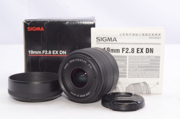 ★SIGMA シグマ 19mm F2.8 EX DN ソニーEマウント用★#H0042407161A