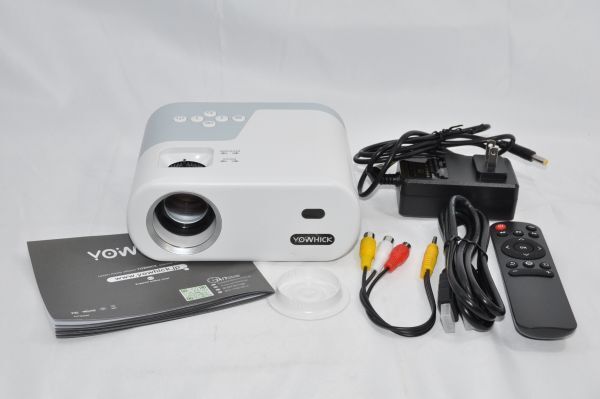 ★YOWHICK 9000ルーメン ミニプロジェクター DP02W★#2405036