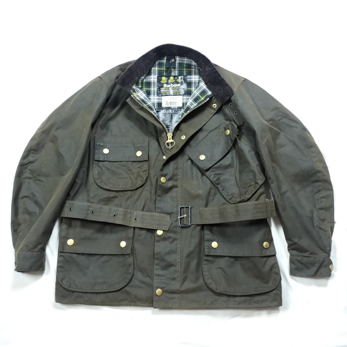 Mint Barbour nato stock international c46 90s 00s バブアー ナトー ストック インターナショナルスーツ オリーブ 軍 ミリタリー