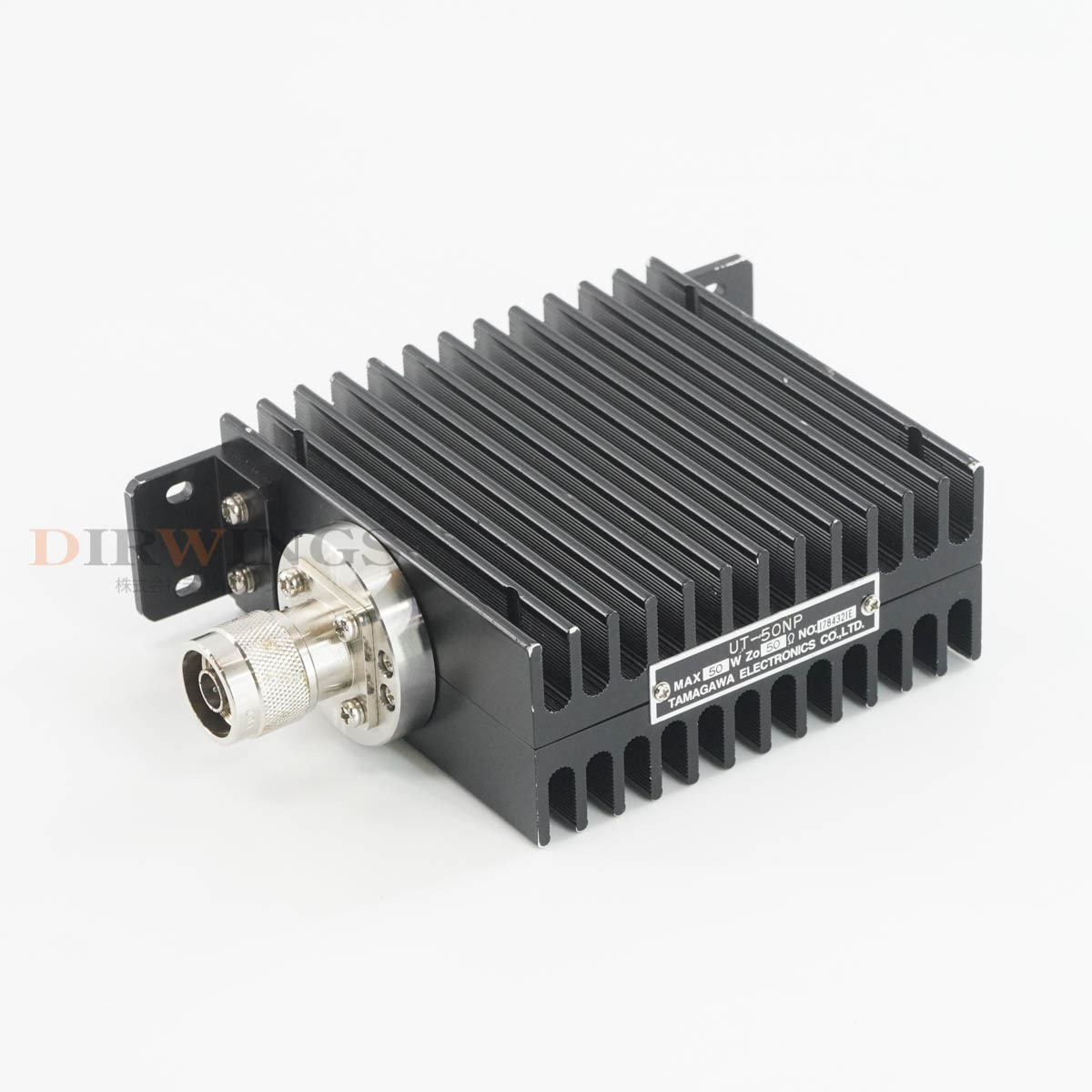 [DW] 8日保証 次期校正2025年1月 UT-50NP TAMAGAWA MAX50W Zo50Ω 多摩川電子 Terminator 同軸形無反射終端器 ターミネーター[06981-0168]