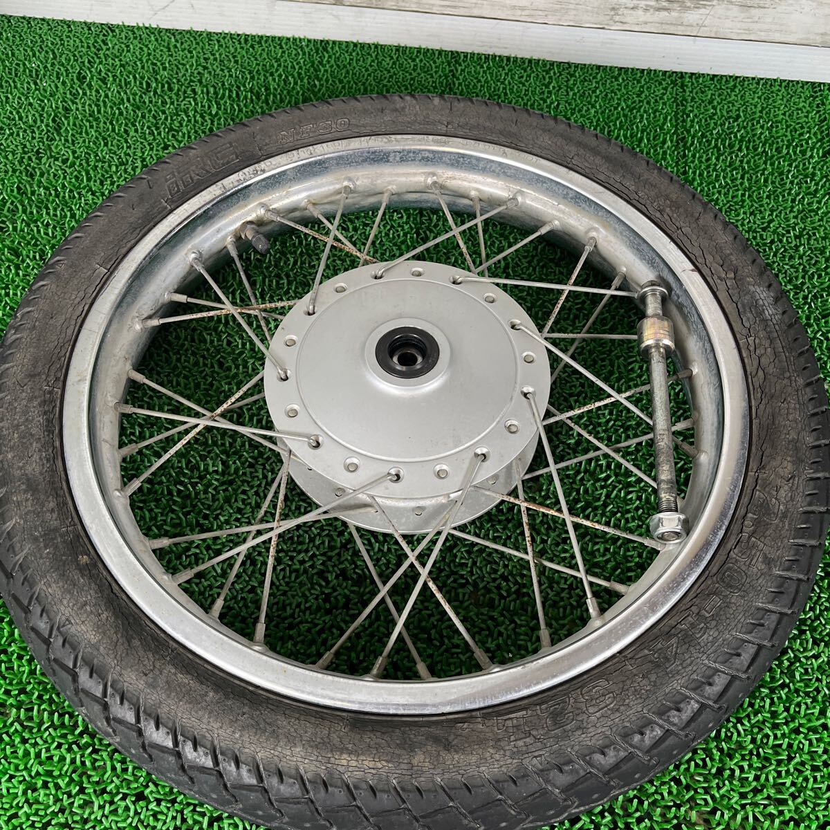 HONDA リトルカブ FI フロントホイール ドラム シャフト付き