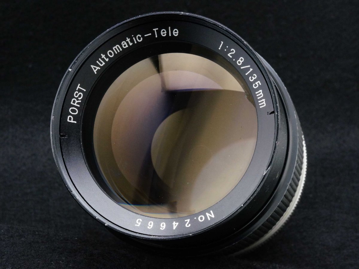 ジャンク!! PORST ポルスト Automatic-Tele 135mm F2.8 !! M42 マウント !! 0371