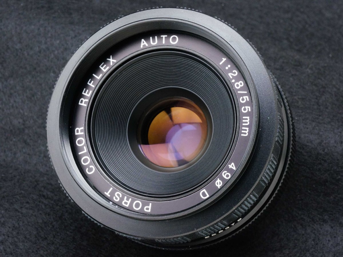PORST COLOR REFLEX AUTO 55mm F2.8 D M42 マウント 美品!!! 0749