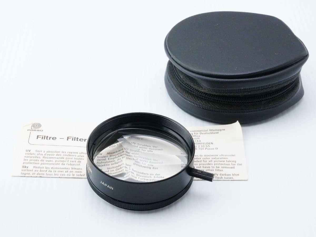 POSSO 49mm MULTIPLE IMAGE 3R 美品!!!! ドイツブランド フィルター ミラージュ　 1139