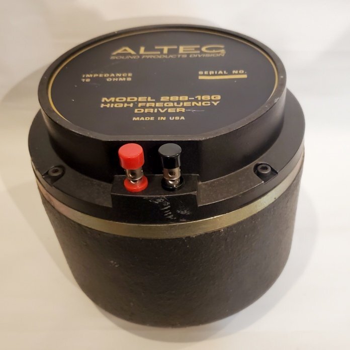 GY0344 ALTEC ドライバーユニット MODEL 288-16G (中古品)