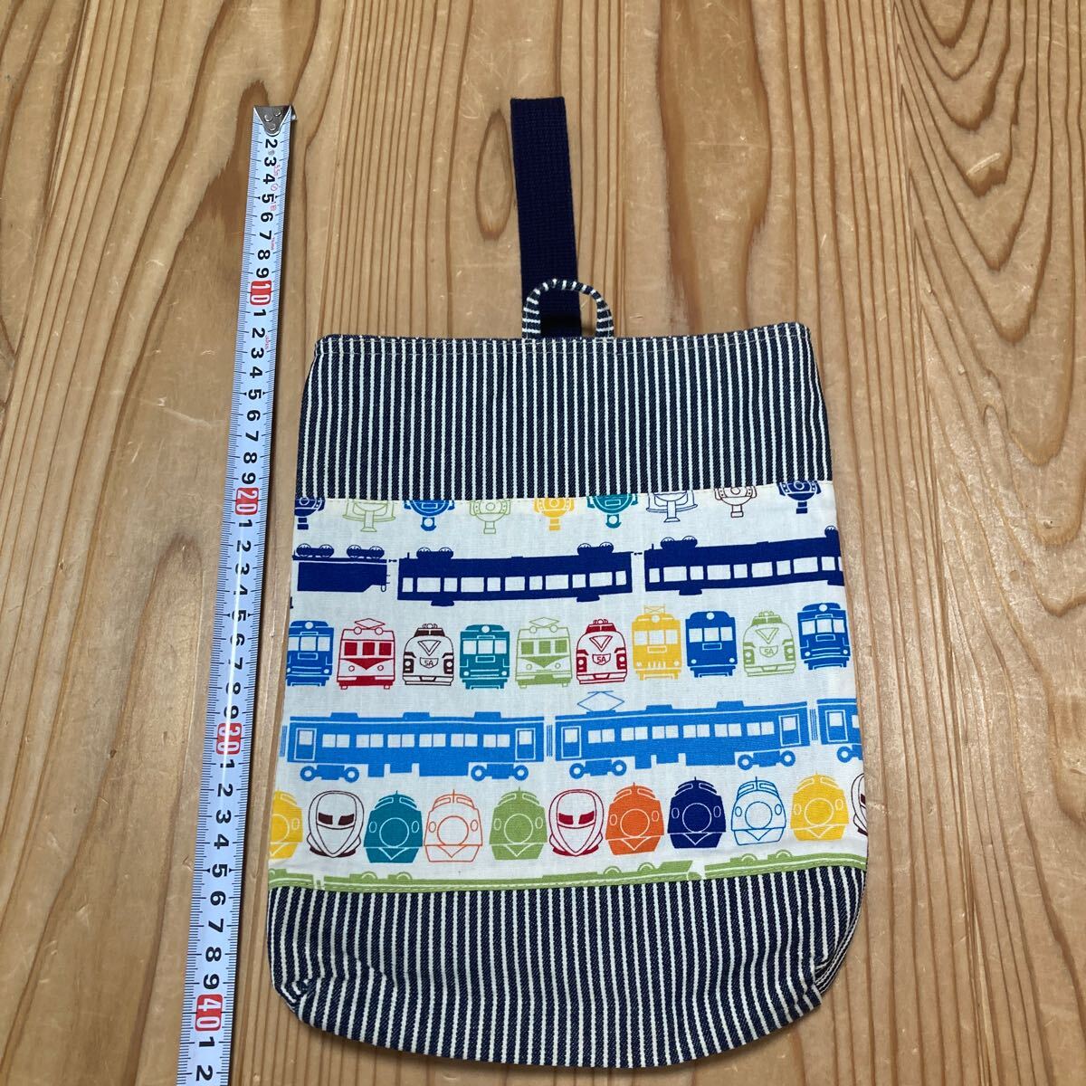 ハンドメイド 上履き入れ シューズケース
