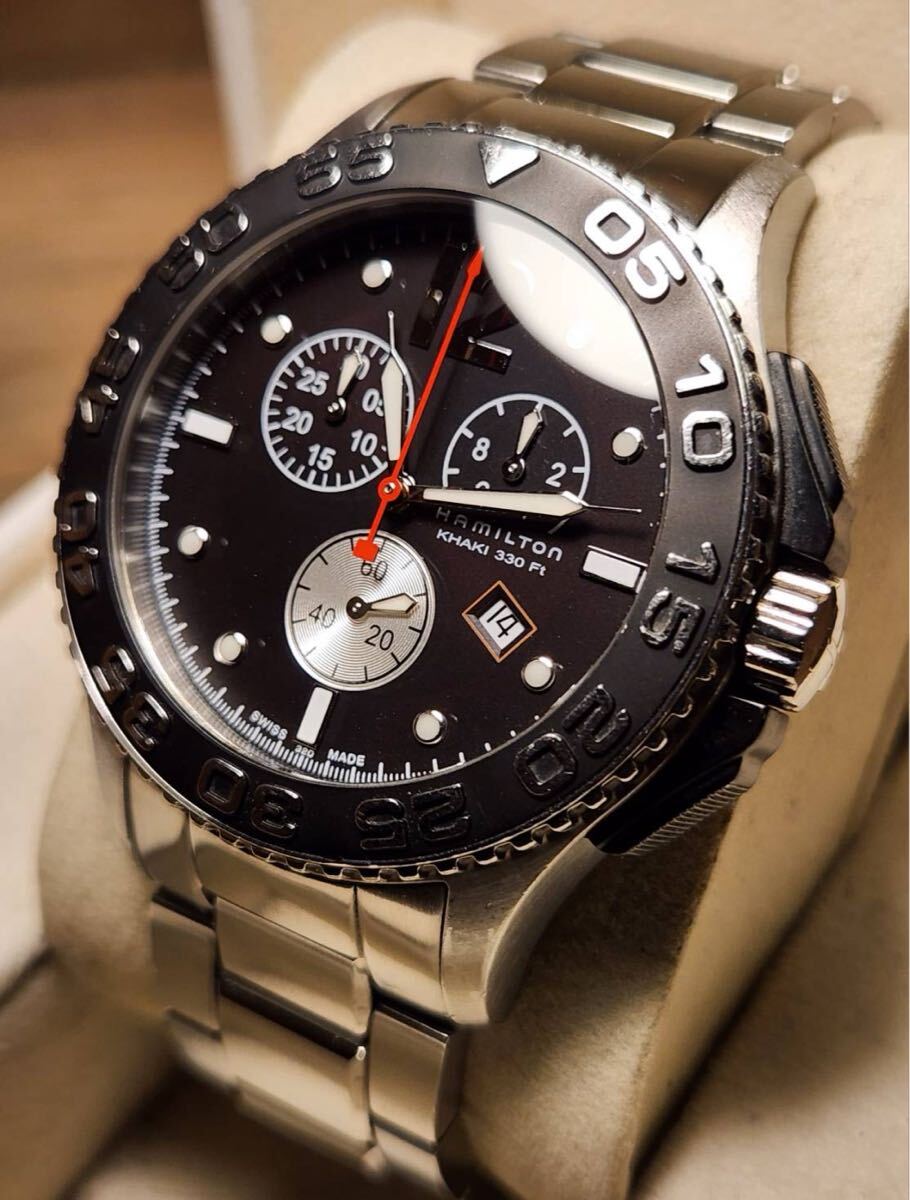 送料込み　完売品　HAMILTON ハミルトン　Khaki King Scuba カーキ　スクーバ　スキューバ　腕時計　ジャズマスター　クォーツ