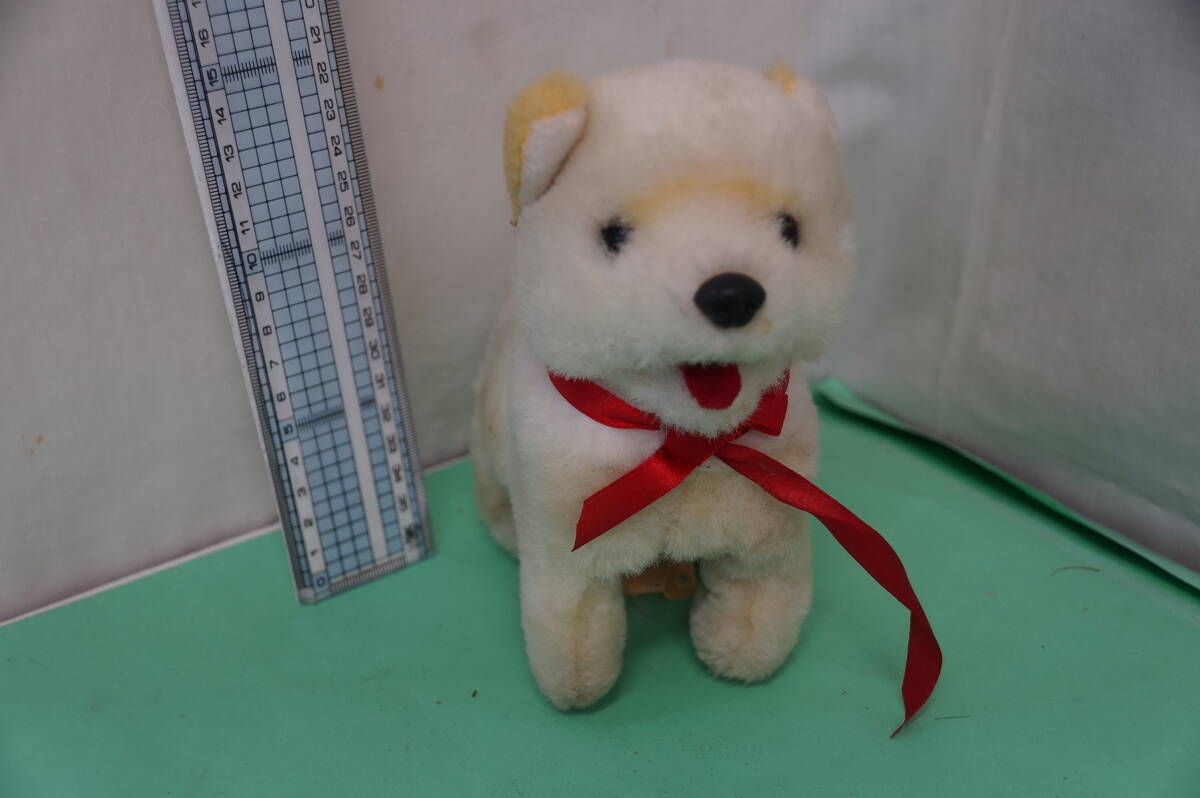 半額にしました。動物ぬいぐるみ　可愛い白い犬　