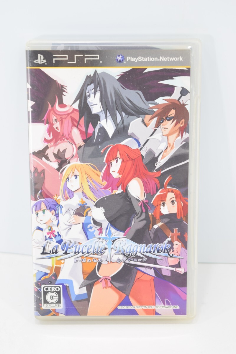 動作品 PSP プレステ ポータブル ラ ピュセル ラグナロック La Pucelle Ragnarok 箱 取説付 ゲーム ソフト 日本一ソフトウェア RQ-308T/703