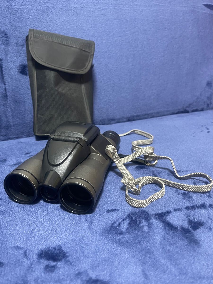 中古品　動作品　サンコー800万画素センサー搭載の双眼鏡デジカメ8Mケース付き